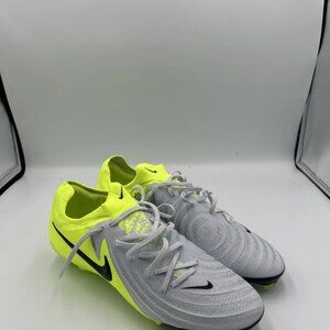 New Nike Phantom GX 2 Elite Mens Silver Volt Soccer Cleats Size 8.5 FJ2559-003